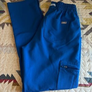 Figs Dowa Royal Blue Scrub Bottoms